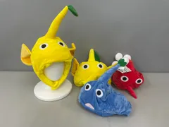 タイトー TAITO 帽子4点まとめセット ピクミンなりきり帽子 美品 2602LT123