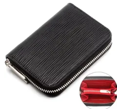 メンズ財布レディース 財布 人気エピ柄高級レザー財布小銭入ブラック男女兼用メンズ レディース  ギフト プレゼント 父の日 送料無料