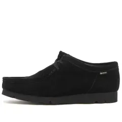 クラークス メンズ シューズ スニーカー Clarks Originals Wallabee GTX Black Suede ブラック