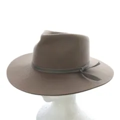 ラックオブカラー Lack of Color 帽子 ハット 中折れ ウール ハット 55cm S ブラウン /YO7