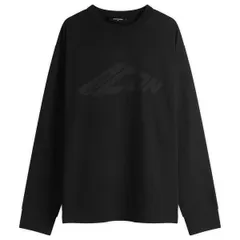 ディースクエアード メンズ トップス Tシャツ DSquared2 ICON Loose Fit Long Sleeve TShirt Black ブラック