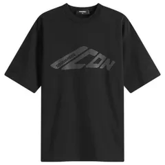 ディースクエアード メンズ トップス Tシャツ DSquared2 ICON Loose FitShirt Black ブラック