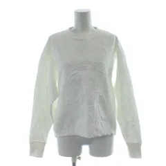 ユナイテッドアローズ A DAY IN THE LIFE UNITED ARROWS フラワー ジャカード ロングスリーブスウェット 白 ホワイト 植物柄 ラウンドネック 長袖 /AB ■OS