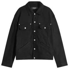 ディースクエアード メンズ アウター ジャケット・ブルゾン DSquared2 Icon Black Over Jean Jacket Black ブラック