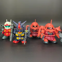 ガンプラ【未検品/ジャンク】 BB戦士225 ガンキャノン/Gジェネレーション-F ザクII S型（シャア専用ザク）/SDガンダムGジェネレーション　RX-78ガンダム（ティターンズバージョン） 1961