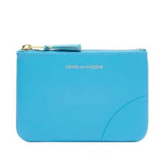 Free Shipping: Comme des Garcons Men's Wallet Accessories Comme Des Garcons SA8100 Classic Wallet Blue