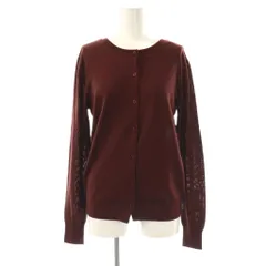 バンヤードストーム BARNYARDSTORM 23AW ウール カーディガン ニット 長袖 1 ボルドー /HK ■OS