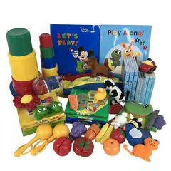 DWE プレイアロング レッツプレイ セット 2019年頃 Blu-ray版 ディズニー英語システム 英語 教材 中古 Y10913754