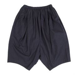 萌 モユル センソユニコ リネン混 ワイド コクーンパンツ バルーン