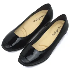 パンプス ブラック 本革 日本製 スクエアトゥ エナメル 幅広設計 4E レディース 歩きやすい 大人 靴 ヒール 仕事 立ち仕事 痛くない やわらかい 屈曲性 婦人靴