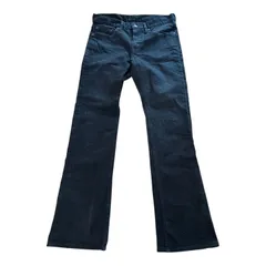 HYSTERIC GLAMOUR ヒステリックグラマー パンツ ブラック 黒 サイズ 30 | Stie-lo 刺繍 ブーツカット ストレッチ デニム パンツ (02183AP18) | 日本製