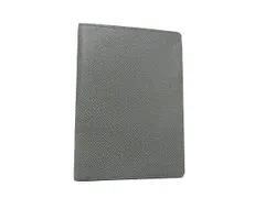 LOUIS VUITTON ルイヴィトン パスポートケース クーヴェルテュール パスポール M32647 グラシエ(グレー系) タイガ メンズ 美品