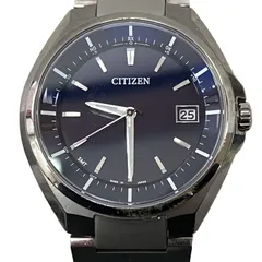 CITIZEN アテッサ CB3010-57L / H128-R006860 ブルー クオーツ 電波ソーラー 腕時計 メンズ ファッション シチズン 中古 H10911058