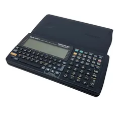 SHARP ポケットコンピュータ PC-G850 Sharp PC-G850V - The last pocket computer - YouTube