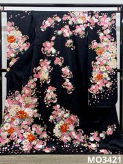 振袖 豪華 銀通し 金駒 金彩 紋意匠 桜尽くし 身丈171cm 振袖 銀通し 金彩 紋意匠 桜 紅葉 身丈171cm MO3614 - メルカリ
