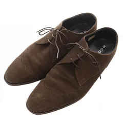 リーガル REGAL ドレスシューズ ビジネスシューズ ウイングチップ スエード 25cm 茶 ブラウン /SB ■OS