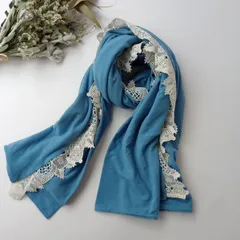 marble SUD マーブルシュッド レース ストール ショール マフラー 日本製 (50K＋0907)26H