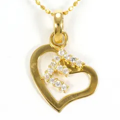 K18YG ネックレス ジルコニア 総重量約2.2g 約40cm