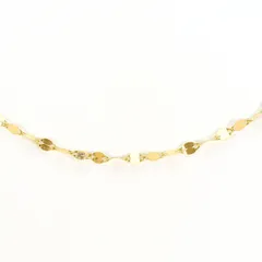 K18YG ネックレス 総重量約1.2g 約45cm