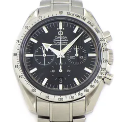 オメガ OMEGA 腕時計 スピードマスター ブロードアロー 3551.50.00 クロノメーター クロノグラフ タキメーター スモールセコンド 夜光インデックス 夜光針 ブラック文字盤 SS 自動巻き 【中古】のサムネイル
