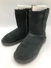 UGG Australia アグ オーストラリア クラシックショート 5825 ムートン ブーツ size24.0cm/黒 ◆■ レディース