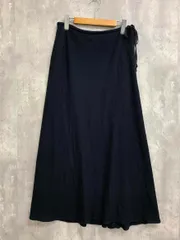 COMME CA ISM コムサイズム ウール混 スカート sizeL/黒 ■■ レディース