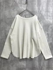 B:MING ｂｙ BEAMS ビーミングバイビームス 長袖 カットソー sizeONE/オフホワイト ■■ レディース