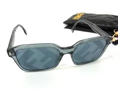 ※ふぁ様専用 FENDI フェンディ サングラス FE40025F ブルー クリアブルー プラスチック ユニセックス ロゴ