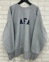 HOUSTON ヒューストン U.S.コットン AFA プリント スウェットシャツ （全3色）　M/L【22373 】