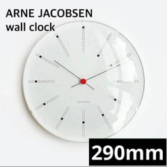 アルネ・ヤコブセン バンカーズ ホワイト29cm 壁掛け時計 - メルカリ