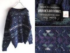 美品】iroquois イロコイ モヘア混 グラデーションニットセーター