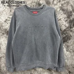Supreme/シュプリーム【18SS】Overdyed Crewneck Sweatshirt/オーバーダイ クルーネック/トレーナー/L