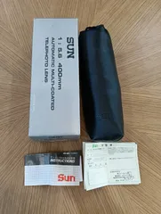 【中古品】SUN LENSINC.. TELEPHOTOLENSAUTOMATIC MULTI-COATED1:5.6400mmSUN 現状品