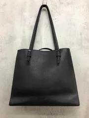 CHARLES & KEITH チャールズアンドキース A4 ダブルハンドル トート バッグ 黒 ■■ レディース