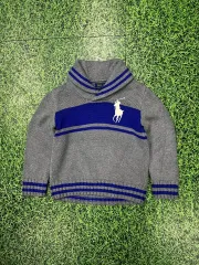 ポロ ラルフローレン ショールカラー ニット セーター 4t