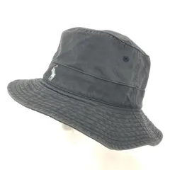RALPH LAUREN ラルフローレン バケットハット  90s/ポニー刺繡/コットン ヴィンテージ   グレー ユニセックス / 240001188460