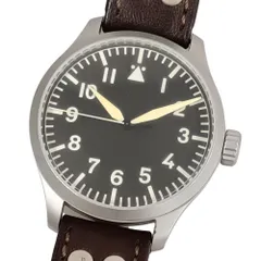 Laco ラコ パイロットウォッチ 手巻き CERTINA ムーブメント 腕時計 ブラック 正規品 / C985