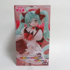 中古 未開封品 Trio-Try-iT Figure 初音ミク×チロルチョコ 初音ミク ミルクver. FuRyu/フリュー フィギュア pr02867