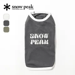 【新品】snow peak スノーピーク ドッグSP Tシャツ DG-26SU001のサムネイル