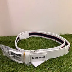 【新品未使用品】ルコックスポルティフ ゴルフ ストレッチ ゴムメッシュベルト Le coq sportif GOLF（葛西店）