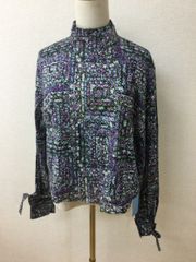 LiSA着用】RNA スタッズ 刺繍 ジャケット アールエヌエー ブラック 