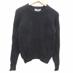 ジャーナルスタンダード レリューム JOURNAL STANDARD relume ニット セーター 長袖 S 黒 ブラック /YK