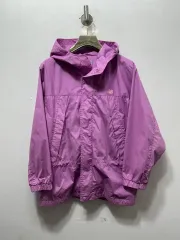 ニューバランス フード ウィンドブレーカー ジャケット ライトパープル 150