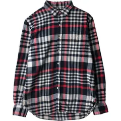 古着 ラルフローレン Ralph Lauren POLO by Ralph Lauren LOWELL CUSTOM FIT 長袖 ライトネルチェックシャツ イタリア製/eaa613253