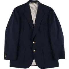 古着 Racquet 紺ブレザー テーラードジャケット USA製 メンズL相当/eaa613312
