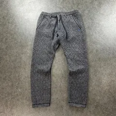 PEARLY GATES パーリーゲイツ ゴルフウェア ニットロングパンツ イージーパンツ ロゴ刺繍 グレー メンズ 5