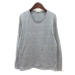 ジャーナルスタンダード JOURNAL STANDARD カットソー Tシャツ クルーネック 長袖 M グレー /MN