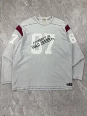 ポロジーンズ 長袖 Tシャツ グレー