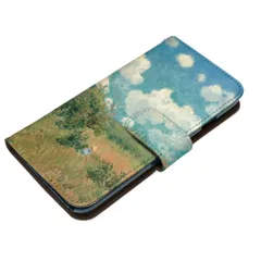 アルフレッド・シスレー arrows We FCG01 ケース 手帳型 スマホケース [デザイン:6.サンジェルマンへの道/マグネットハンドあり] 絵画 名画 グッズ