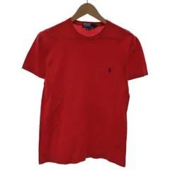 POLO by RALPH LAUREN　Tシャツ　半袖　トップス　クルーネック　無地　ワンポイント　スモールポニー　刺しゅう　古着　/1109